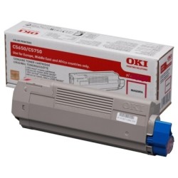 Oki C5650-C5750-43872322 Kırmızı Orjinal Toner - Oki