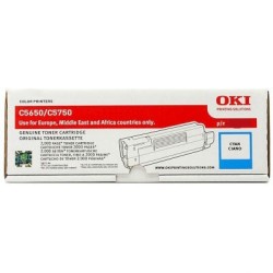 Oki C5650-C5750-43872323 Mavi Orjinal Toner - Oki