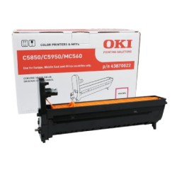 Oki C5850-C5950-43870022 Kırmızı Orjinal Drum Ünitesi - Oki