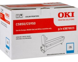 Oki C5850-C5950-43870023 Mavi Orjinal Drum Ünitesi - Oki