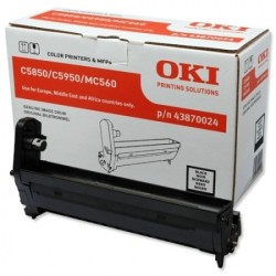 Oki C5850-C5950-43870024 Siyah Orjinal Drum Ünitesi - Oki