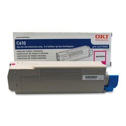Oki C610-44315302 Kırmızı Orjinal Toner - Oki