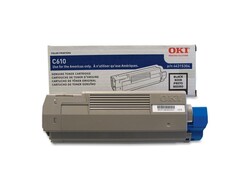 Oki C610-44315304 Siyah Orjinal Toner - Oki