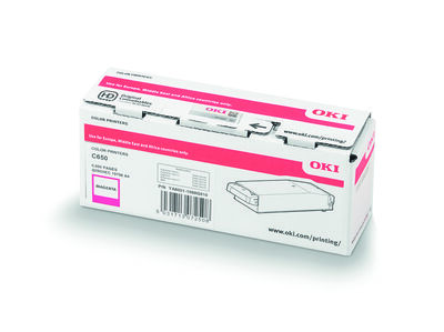 Oki C650-9006127 Mavi Orjinal Toner - 1