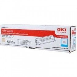 Oki C801-C821-44643007 Mavi Orjinal Toner - 1