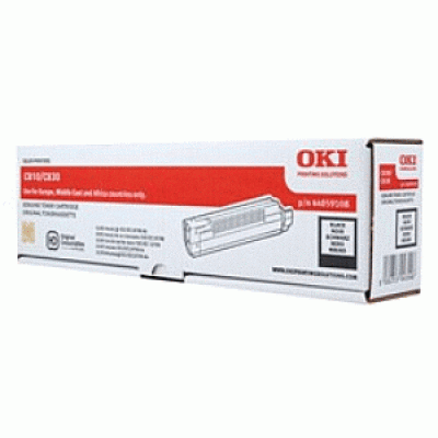 Oki C810-C830-44059120 Siyah Orjinal Toner - 1