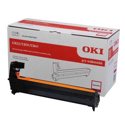 Oki C822-C831-C841-44844406 Kırmızı Orjinal Drum Ünitesi - 1