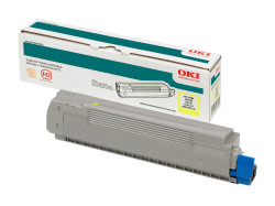 Oki C833-C843-46443113 Sarı Orjinal Toner Yüksek Kapasiteli - Oki