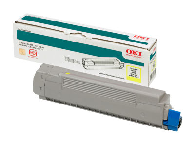 Oki C833-C843-46443113 Sarı Orjinal Toner Yüksek Kapasiteli - 1