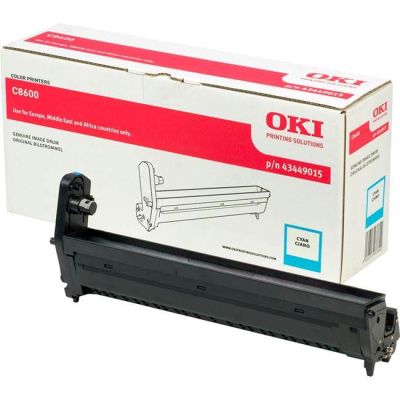 Oki C8600-C8800-43449015 Mavi Orjinal Drum Ünitesi - 1