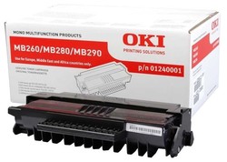 Oki MB260-MB290-01240001 Siyah Orjinal Toner Yüksek Kapasiteli - Oki