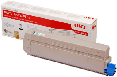 Oki MC770-45396204 Siyah Orjinal Toner Yüksek Kapasiteli - 1