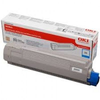 Oki MC860-44059227 Mavi Orjinal Toner - 1