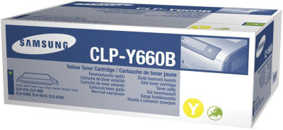 Samsung CLP-660/Hp ST960A Sarı Orjinal Toner - 1