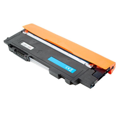 Samsung CLT-C407S/Hp SU001A Mavi Muadil Toner - 1