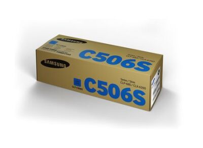 Samsung CLT-C506S/Hp SU048A Mavi Orijinal Toner - 1