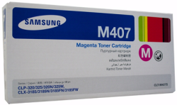 Samsung CLT-M407S/Hp SU268A Kırmızı Orjinal Toner - Samsung