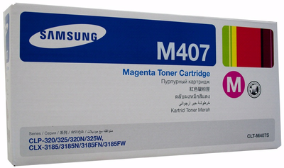 Samsung CLT-M407S/Hp SU268A Kırmızı Orjinal Toner - 1