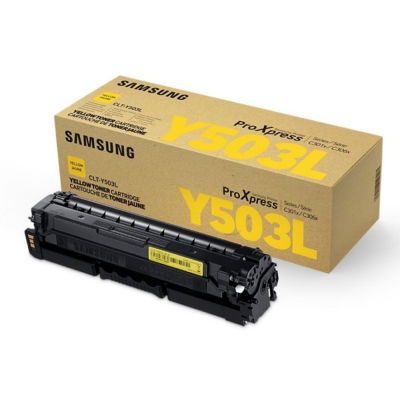 Samsung CLT-Y503L/Hp SU494A Sarı Orjinal Toner - 1