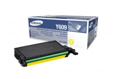 Samsung CLT-Y609S/Hp SU563A Sarı Orjinal Toner - 1