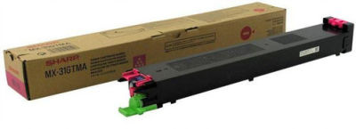 Sharp MX-31GTMA Kırmızı Orjinal Toner - 1