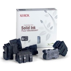 Xerox 108R00820 Phaser 8860/8860MFP Genuine Xerox Solid Siyah (6 Sticks) - Xerox