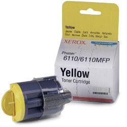 Xerox Phaser 6110-106R01204 Sarı Orjinal Toner - Xerox