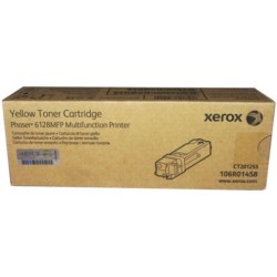 Xerox Phaser 6128-106R01458 Sarı Orjinal Toner - Xerox