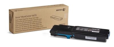 Xerox WorkCentre 6655-106R02744 Mavi Orjinal Metered Toner - 1